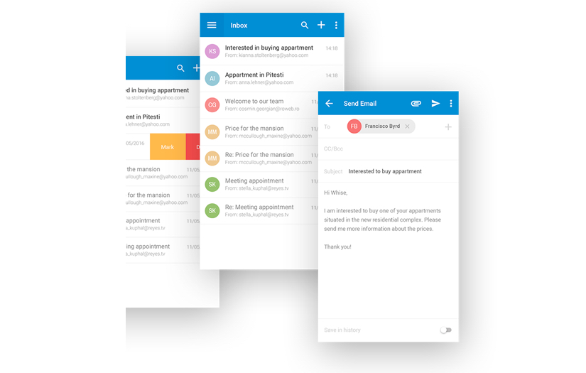 Customer Relationship Management software - Whise screenshot 2